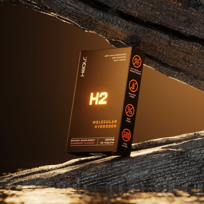 H2 Hydrogen Water - Raspberry - 30 Tablets - LYTES