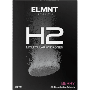 H2 Molecular Hydrogen Water Tablets Berry - 30pk by ELMNT, new arrival in Dirty Keto, Low Carb, Sale, Deals collections