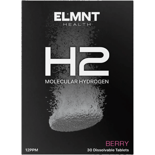 H2 Molecular Hydrogen Water Tablets Berry - 30pk by ELMNT, new arrival in Dirty Keto, Low Carb, Sale, Deals collections