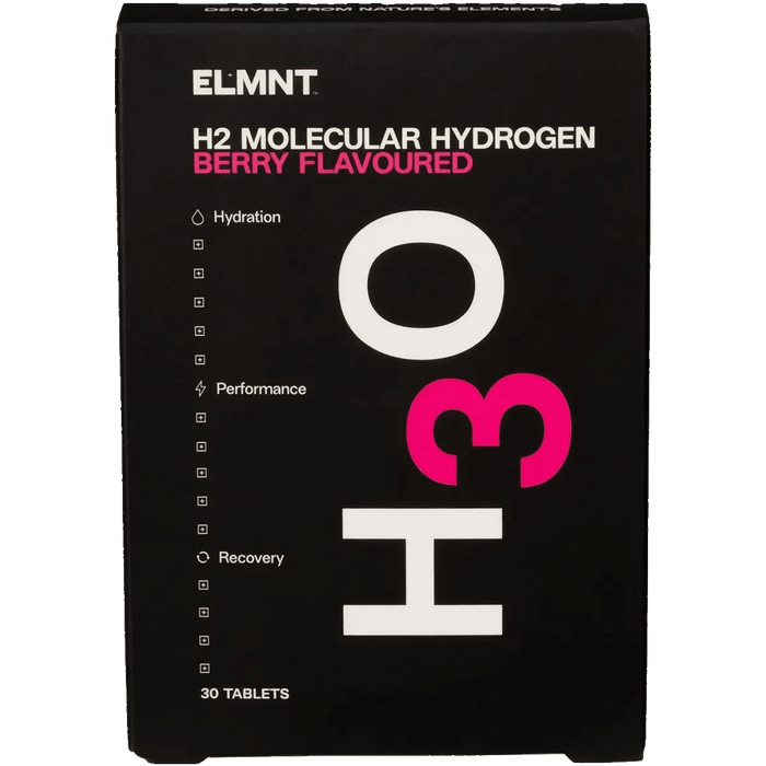 H2 Molecular Hydrogen Water Tablets Berry - 30pk