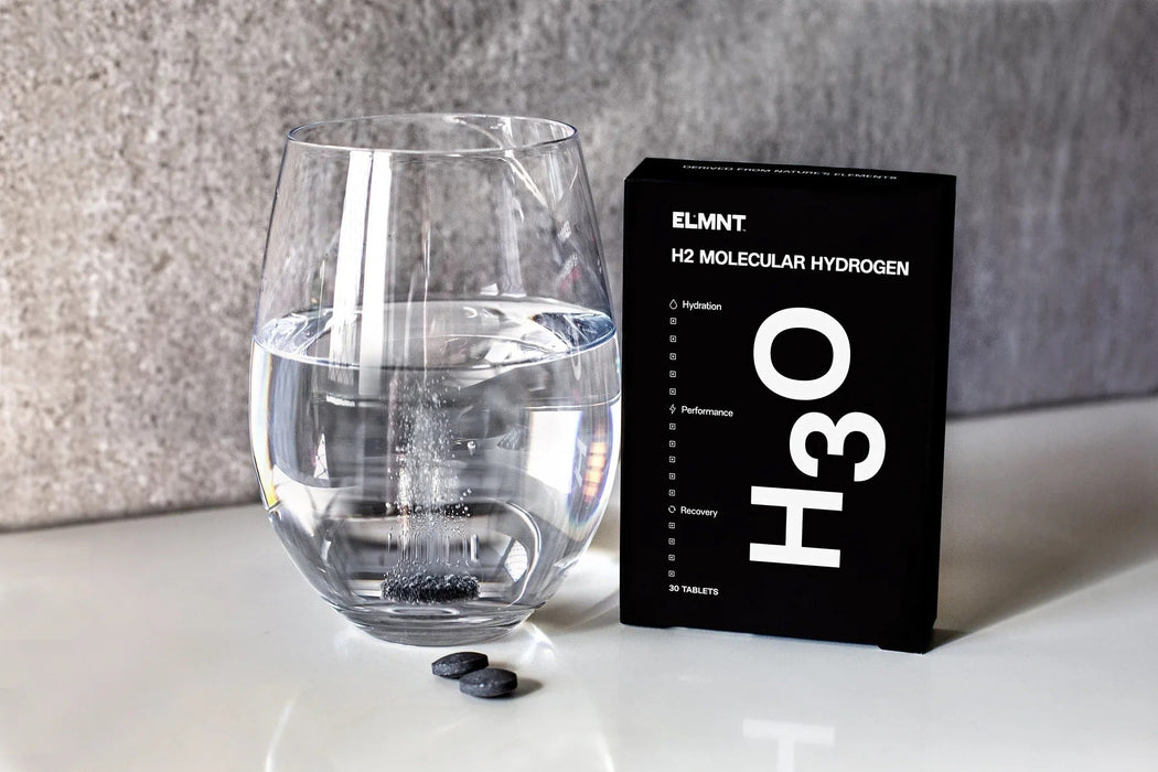 H2 Molecular Hydrogen Water Tablets Natural - 30pk