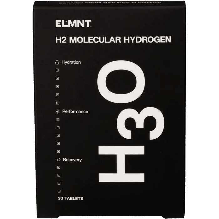 H2 Molecular Hydrogen Water Tablets Natural - 30pk