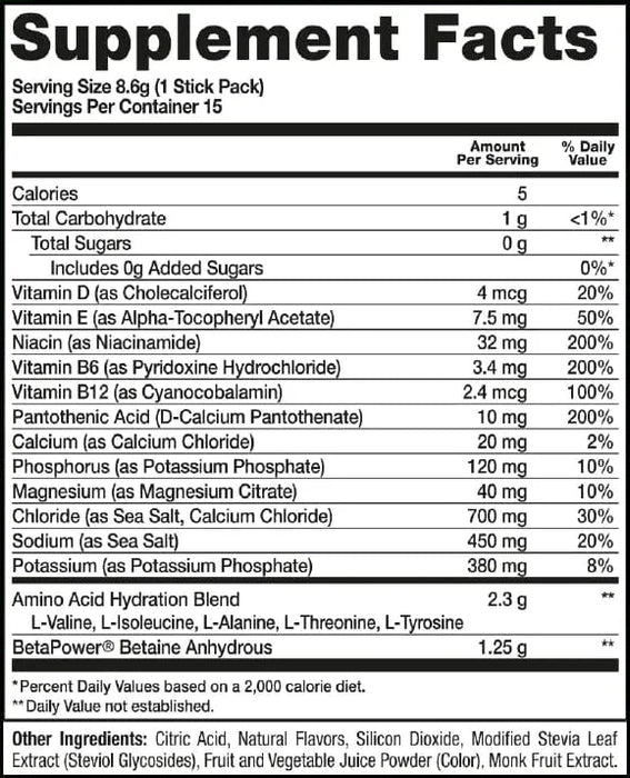 Healthy Hydration - Strawberry Banana - 15 Serves - Yo Keto