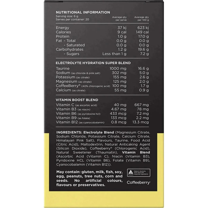 Hydrate Electrolytes - Kiwi Watermelon - 20 Pack - LYTES