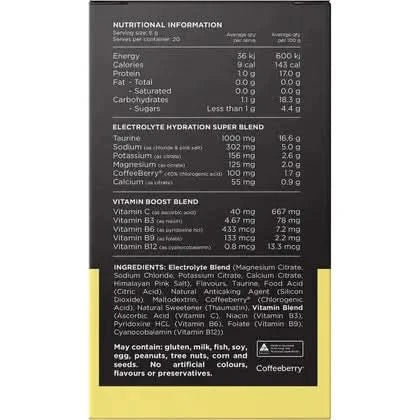 Hydrate Electrolytes - Lemon Lime - 20 Pack - LYTES