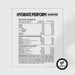 Nutrition label for Hydrate Perform - Kiwi Watermelon - 20 Sticks by Switch Nutrition showing ingredients and hydration blend details.