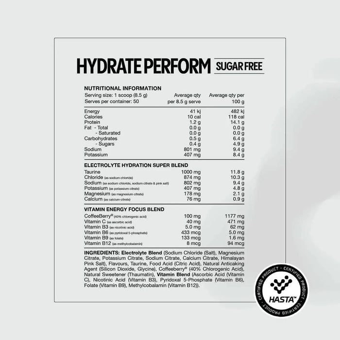Hydrate Perform Lemon Lime - 20 Sticks - LYTES