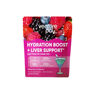 Hydration Boost + Liver Support - Mixed Berry - 16 Sticks
