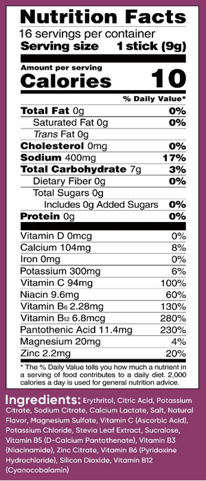 Hydration Boost - Passionfruit - 16 Sticks