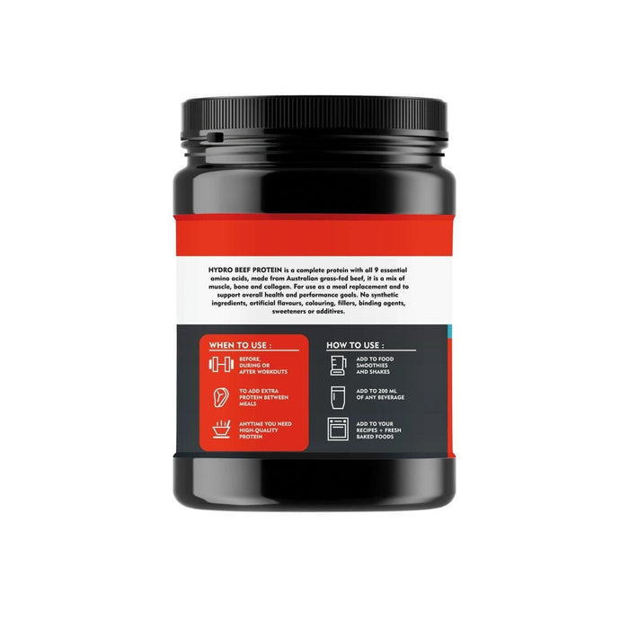 Hydro Beef Isolate Protein - Australian Grass Fed - 630g - LYTES