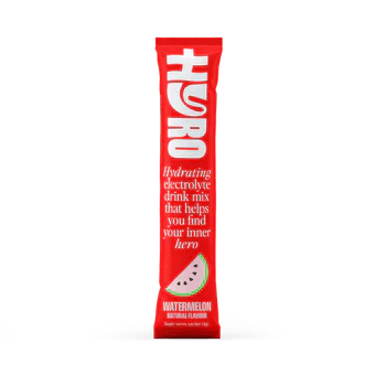 Hyro Single Stick hydrating electrolyte drink mix in watermelon flavor from Hyro's Drinks and Electrolytes collection