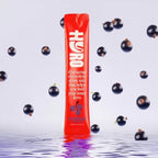 Hyro Single Stick electrolyte drink mix with blackcurrants, from Hyro’s functional, low carb, and dirty keto drinks collection.