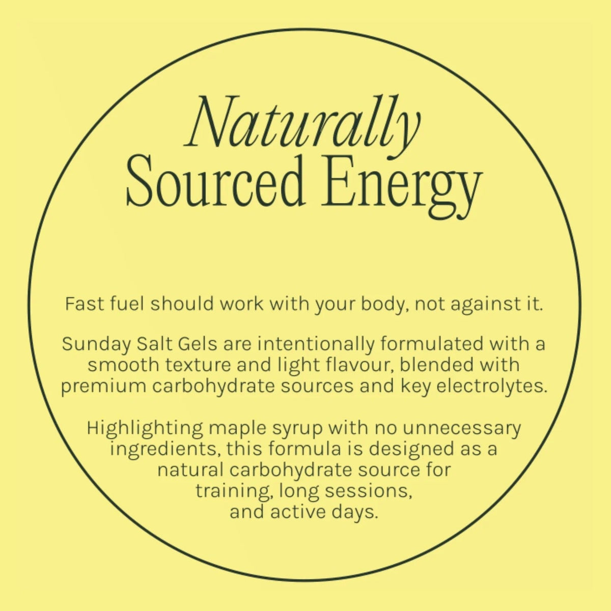 Naturally Sourced Energy with Sunday Salt Tropical – Caffeinated Energy Gel - 6 Sachets in Drinks and Electrolytes collections.