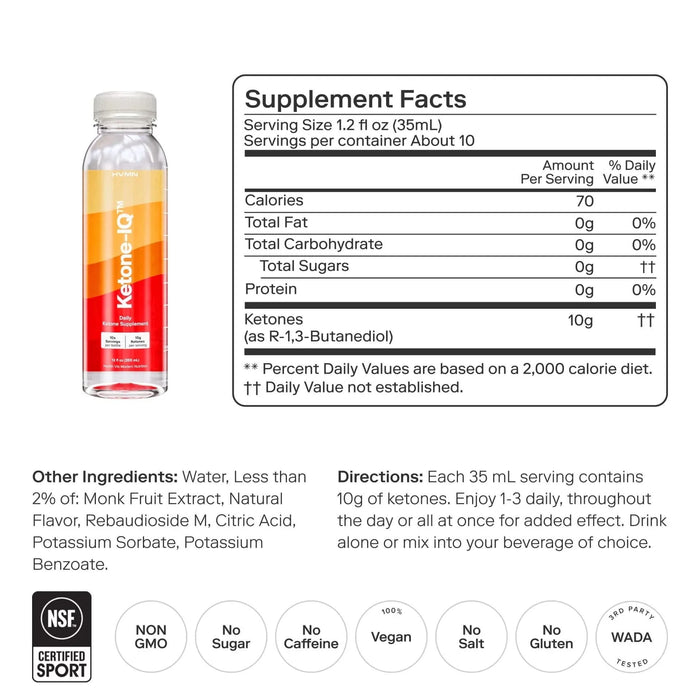 Ketone - IQ - Classic Multiserving - 355mL - LYTES