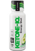 Bottle of Ketone-IQ - Energy Shot - Green Apple - 59ml x 6 - Best Before 28 Jul 2026 by HVMN with natural caffeine.