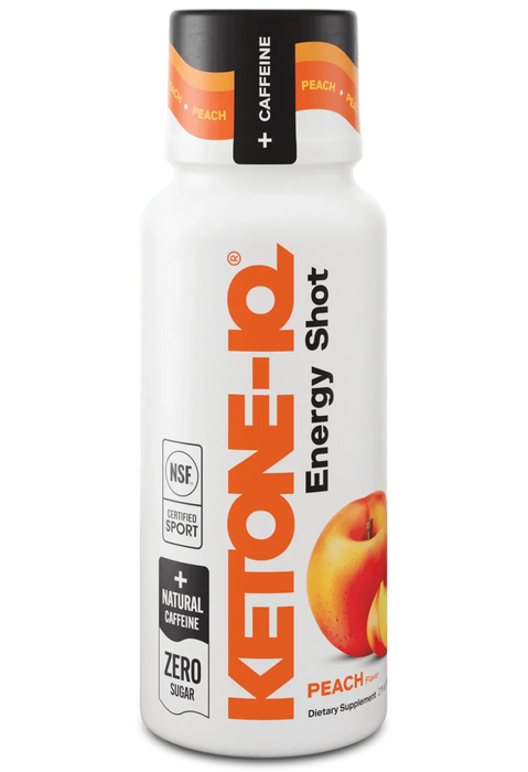 Ketone - IQ - Energy Shot - Peach - 6 x 59mL - LYTES
