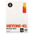 Ketone-IQ - Energy Shot - Peach - 59ml x 6 package by HVMN for Low Carb and Dirty Keto with natural caffeine and zero sugar