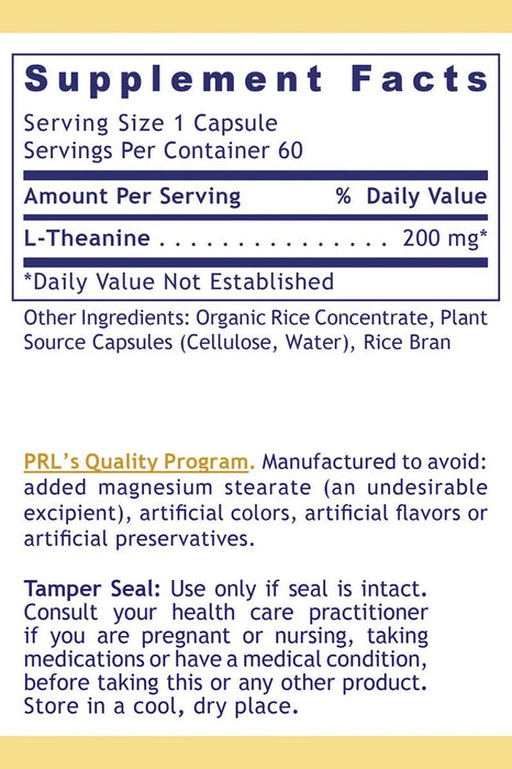 L-Theanine - 60 Capsules