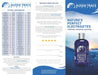 Lemon Lime Electrolyte Drops - 60ml bottle on blue ocean background with Aussie Trace Minerals branding and product details panel