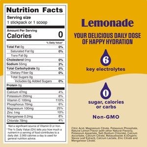 Lemonade Electrolyte Drink Mix - 90 Serves