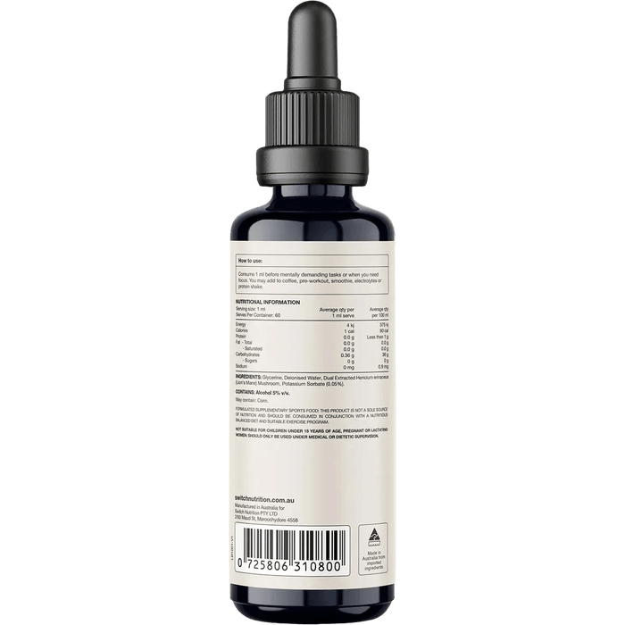 Lion's Mane Double Strength 2:1 Mushroom Liquid Extract - 60ml