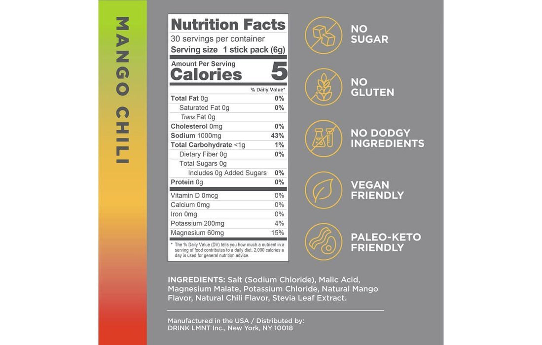 LMNT Big Variety Pack - 30 Ct - LYTES