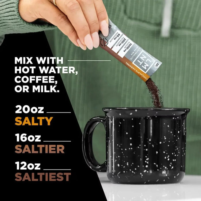 LMNT Chocolate Caramel Electrolyte Mix - 30 Ct