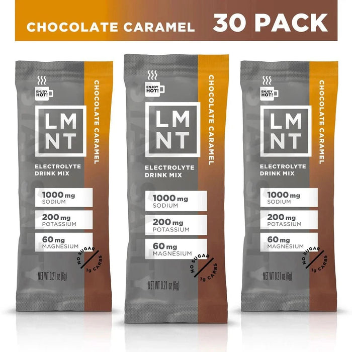 LMNT Chocolate Caramel Electrolyte Mix - 30 Ct - LYTES