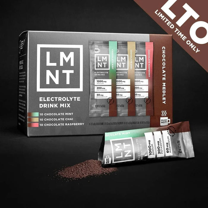 LMNT Chocolate Medley Electrolyte Mix - 30 Ct - LYTES