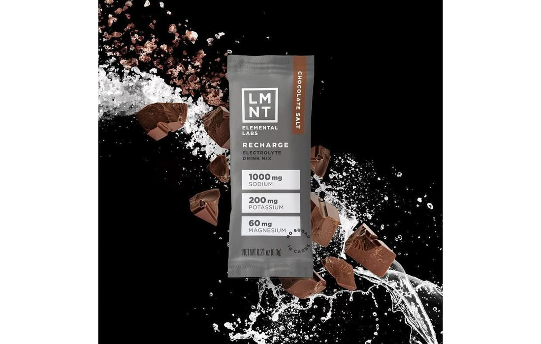 LMNT Chocolate Salt Electrolyte Mix - 30 Ct - LYTES