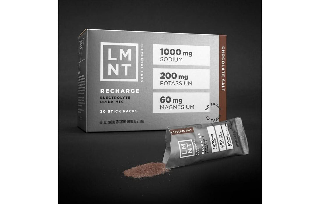 LMNT Chocolate Salt Electrolyte Mix - 30 Ct - LYTES