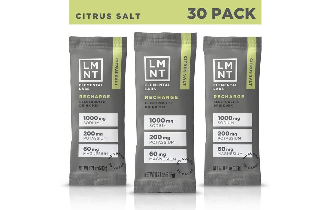 LMNT Citrus Salt Electrolyte Mix - 30 Ct - LYTES