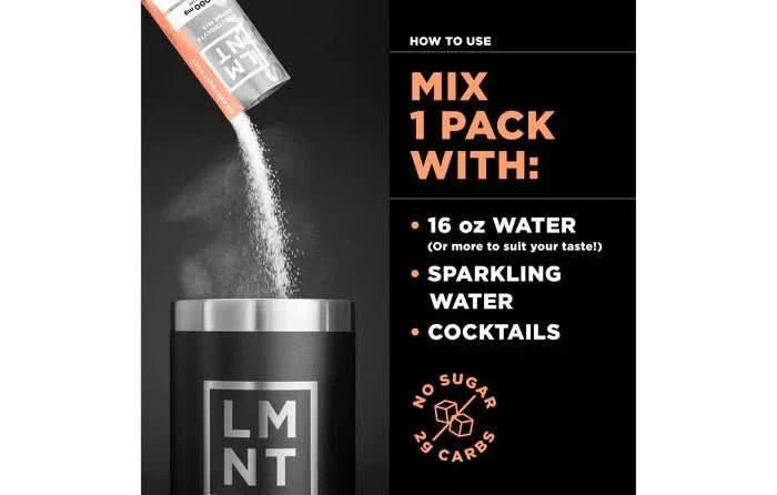 LMNT Grapefruit Salt Electrolyte Mix - 30 Ct - LYTES