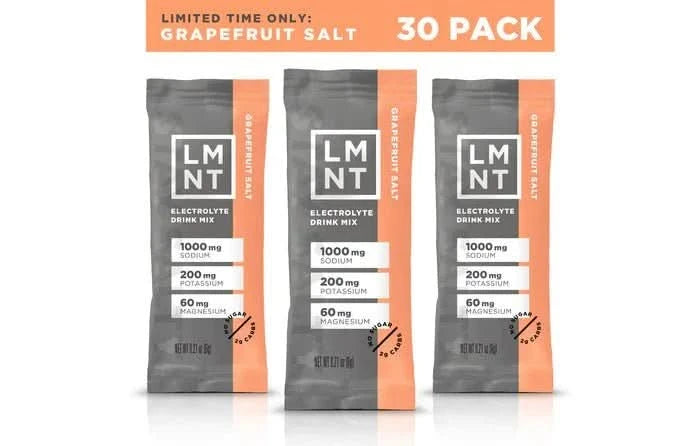 LMNT Grapefruit Salt Electrolyte Mix - 30 Ct - LYTES