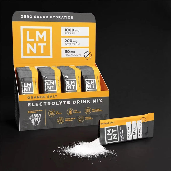 LMNT Orange Salt Electrolyte Mix - 30 Sticks