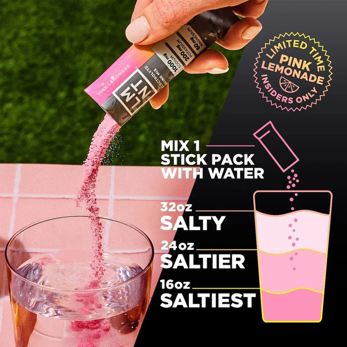 LMNT Pink Lemonade Salt Electrolyte Mix - 30 Ct