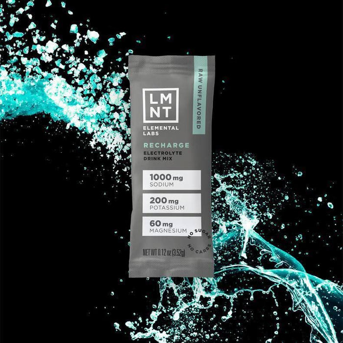 LMNT Raw Unflavoured Electrolyte Mix - 30 Ct - LYTES