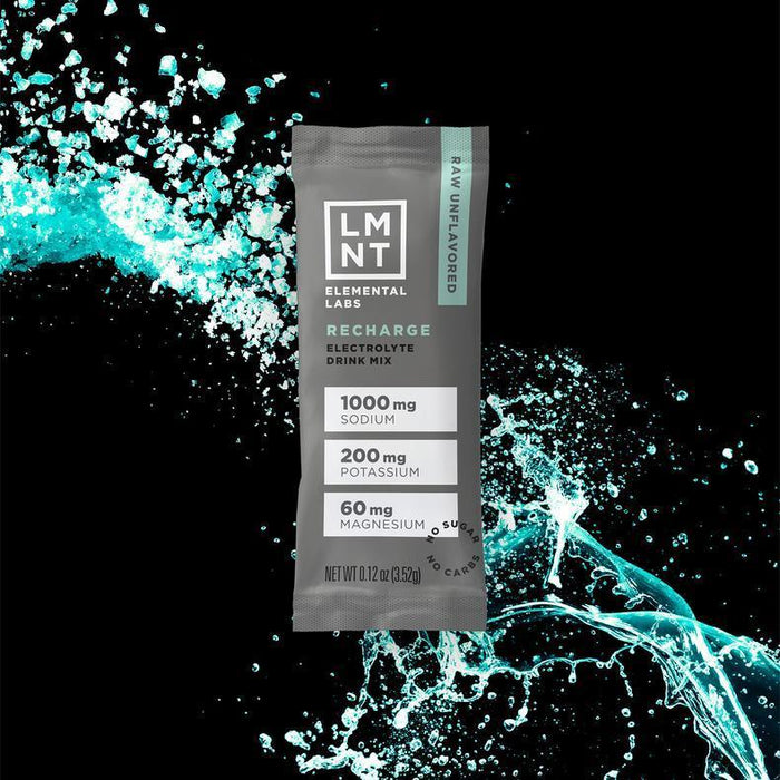 LMNT RECHARGE - Raw Unflavoured Electrolyte Mix - Yo Keto