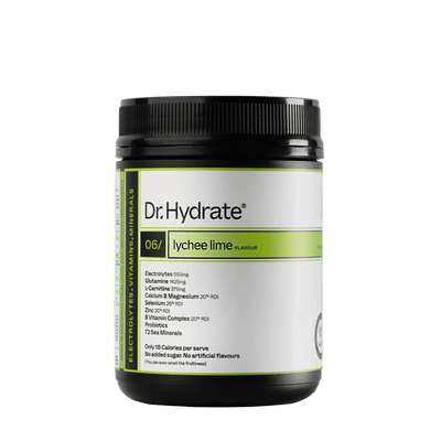 Lychee Lime Jar - 30 Serves by Dr. Hydrate with electrolytes, vitamins, and minerals from the Drinks and Electrolytes collection.