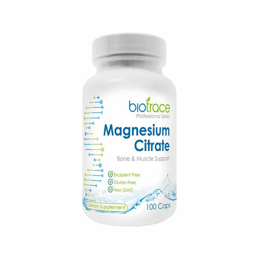 Magnesium Citrate - 100 Capsules - Yo Keto