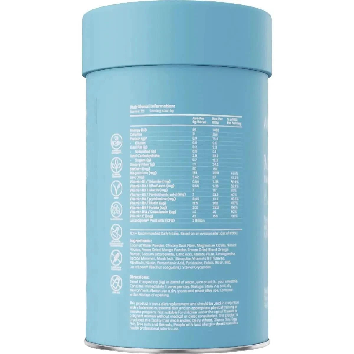 Magnesium Daily Wellness Drink - Tropical Mango - 200g - LYTES