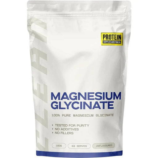 Magnesium Glycinate - 100% Pure - 100g - LYTES