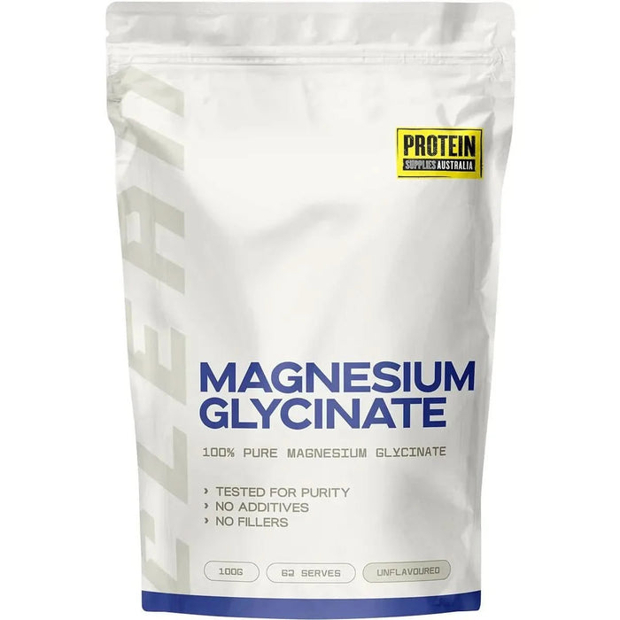 Magnesium Glycinate - 100% Pure - 100g - LYTES