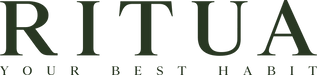 Ritua logo in dark green with tagline "Your Best Habit," representing Magnesium Glycinate - 120 Capsules, OOS collection.