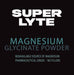 Magnesium Glycinate Powder - 400g - LYTES