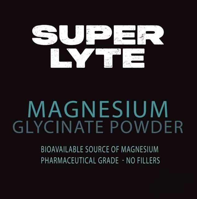 Magnesium Glycinate Powder - 400g by SUPER LYTE, sold at LYTES Australia