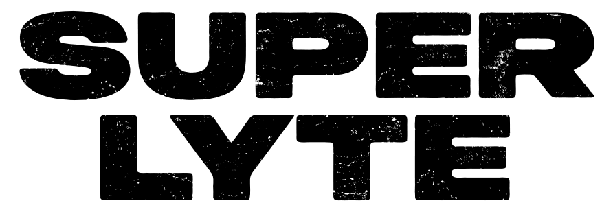 SUPER LYTE logo in bold black letters representing the brand for Magnesium Malate Powder - 400g product collections.