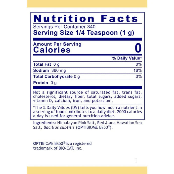 Microbiome Salt - 340g