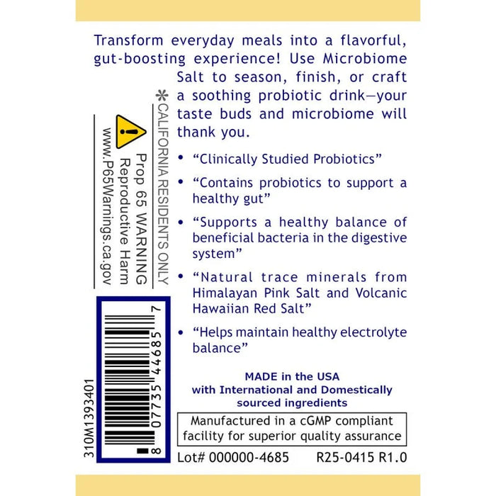 Microbiome Salt - 340g