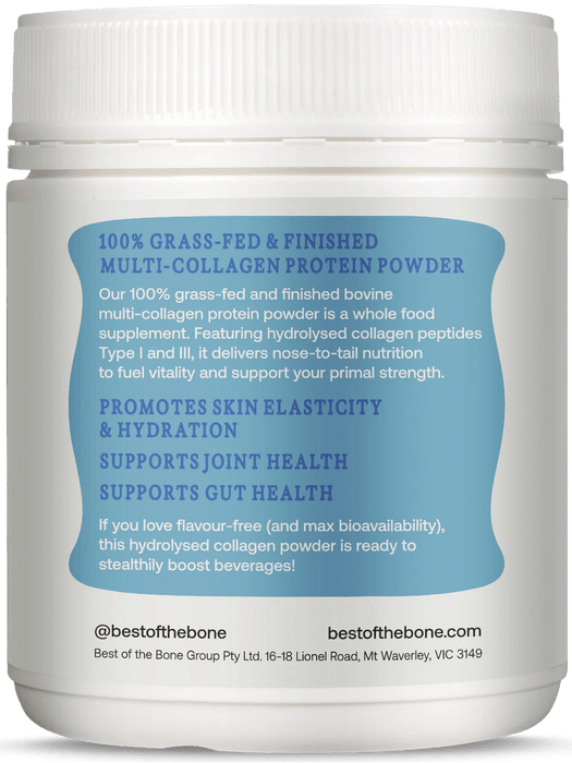 Multi - collagen Protein Peptides Powder - 210g - Yo Keto